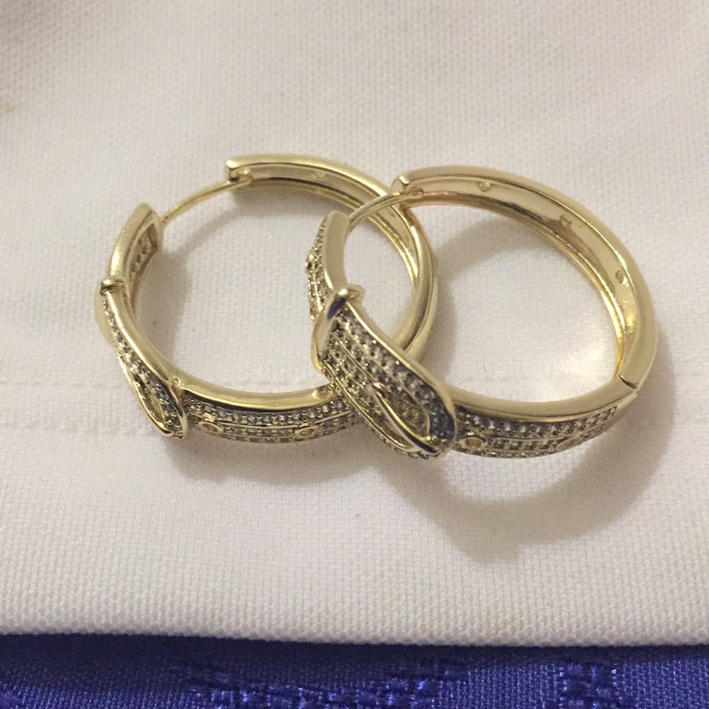 Belt earrings - Picture 3 of 9